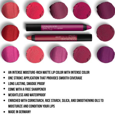 Colorbar: Matte Me As I Am Lipcolor - 002 Sabotage