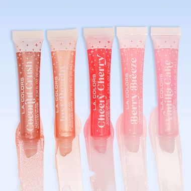 L.A. Colors: L.A. Colors 5 Pcs Here to Shine Lip Oil Set - Here to Shine