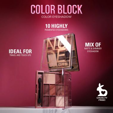 L.A. Colors: L.A. Colors Color Block 10 Color Eyeshadow Palette