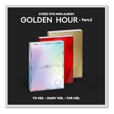 Cokodive: ATEEZ - GOLDEN HOUR : PART.2 11TH MINI ALBUM PHOTOBOOK SET