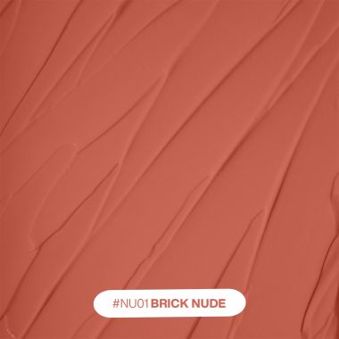 Focallure: Lasting Matte Lipstick-HOT NU01 Brick Nude
