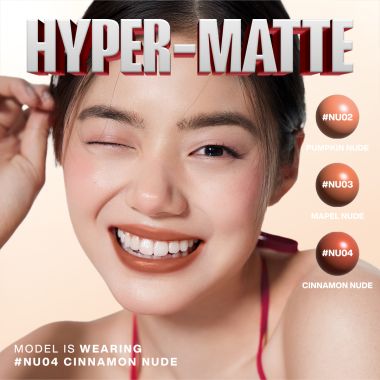 Focallure: Lasting Matte Lipstick-NU04 Cinnamon Nude