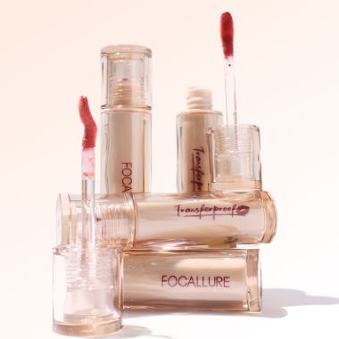 Focallure: Watery Transferproof lip cream-PK01 Berry Nude