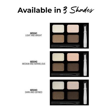 L.A.Girl: Inspiring eyebrow tin Dark