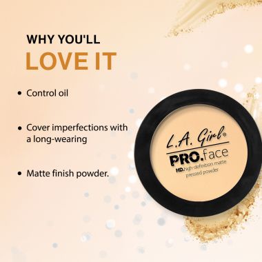 L.A.Girl: Hd Pro Face Pressed Powder Classic Ivory