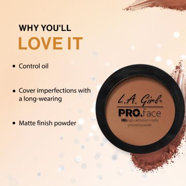 L.A.Girl: Hd Pro Face Pressed Powder Cocoa