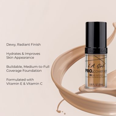 L.A.Girl: Pro coverage Hd Foundation Warm Beige