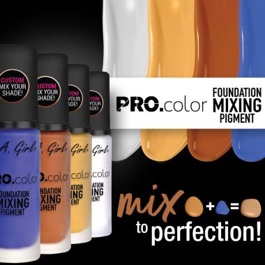 L.A.Girl: Pro Color & Pro Matte Foundation - white
