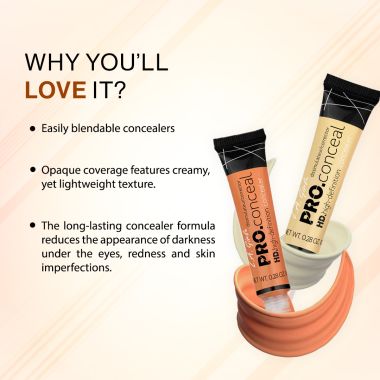 L.A.Girl: Hd Pro Conceal - Light Yellow Corrector