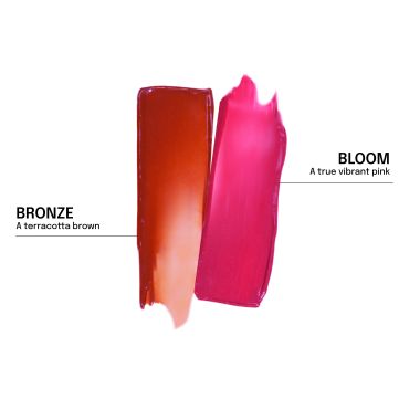 Diam Beauty: Mini glass tint balm duo, Bronze & Bloom (3.6gm)