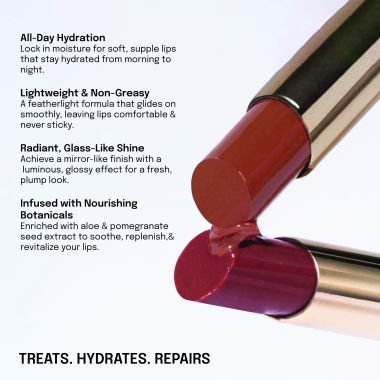 Diam Beauty: Mini glass tint balm duo, Berry & Peony (3.6gm)