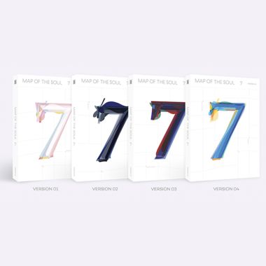 Cokodive: BTS - 4TH FULL ALBUM MAP OF THE SOUL 7All 4 Versions