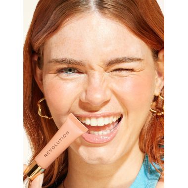 Makeup Revolution: Juicy Peptide Lip Balm Nude Spice