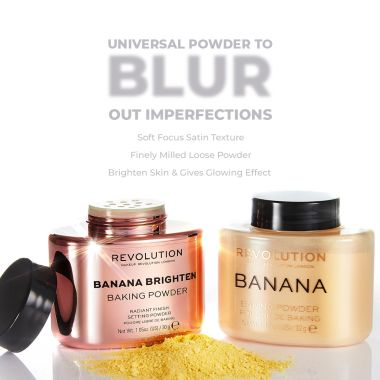 Makeup Revolution: Loose Baking Powder Banana