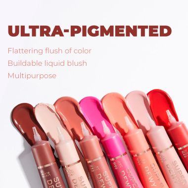 Makeup Revolution: Superdewy Liquid Blush You Got Me Blushing