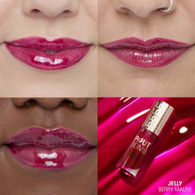 Makeup Revolution: Pout Bomb Plumping Gloss Jelly Berry Mauve