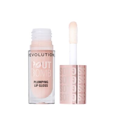 Makeup Revolution: Pout Bomb Plumping Gloss Milky Sheer Holo