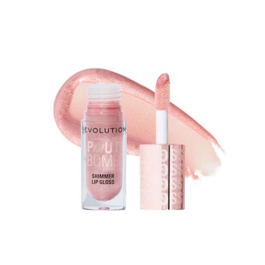 Makeup Revolution: Pout Bomb Shimmer Gloss Shine Pink