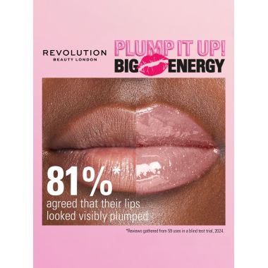 Makeup Revolution: Pout Bomb Shimmer Gloss Shine Pink