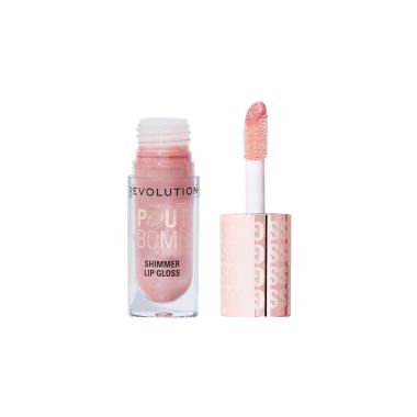 Makeup Revolution: Pout Bomb Shimmer Gloss Shine Pink