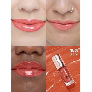 Makeup Revolution: Pout Bomb Shimmer Gloss Nude Glow