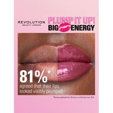 Makeup Revolution: Pout Bomb Shimmer Gloss Berry Lustre