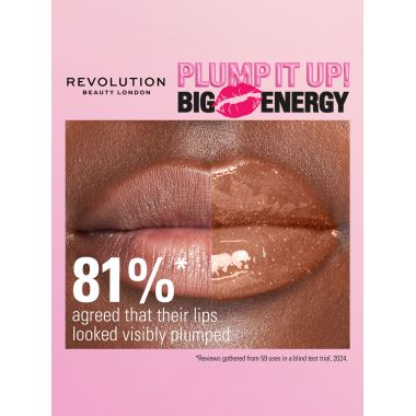 Makeup Revolution: Pout Bomb Shimmer Gloss Glimmer Nude