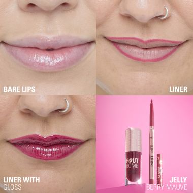 Makeup Revolution: Pout Bomb Plumping Lip Liner Jelly Berry Mauve