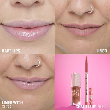 Makeup Revolution: Pout Bomb Plumping Lip Liner Chauffeur Nude