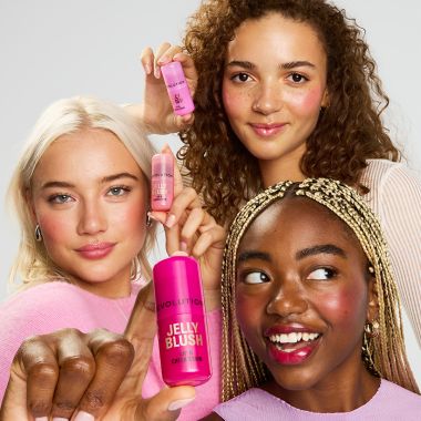 Makeup Revolution: Jelly Blush Stick Lip and Cheek Stain Cherry Red