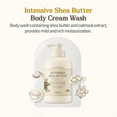 Skinfood: Intensive Shea Butter Cream Wash450Ml