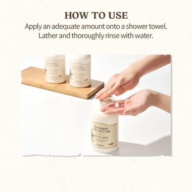 Skinfood: Intensive Shea Butter Cream Wash450Ml
