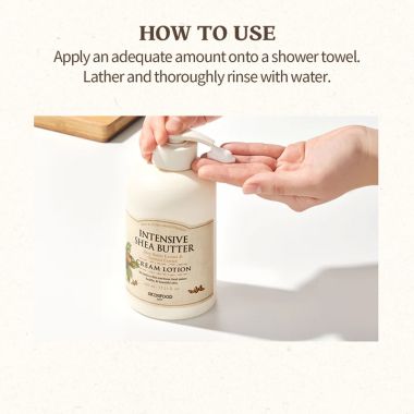 Skinfood: Intensive Shea Butter Cream Lotion450Ml