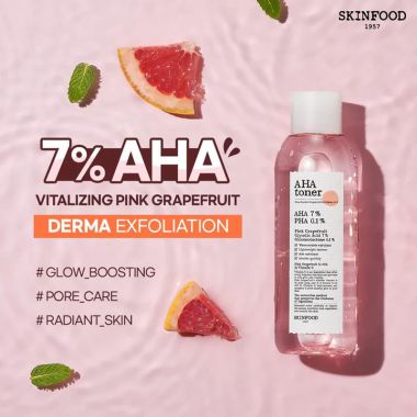 Skinfood: Pink Grapefruit Aha Toner200Ml