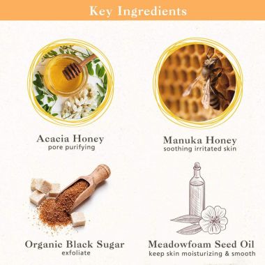 Skinfood: Honey Sugar Food Mask120Ml