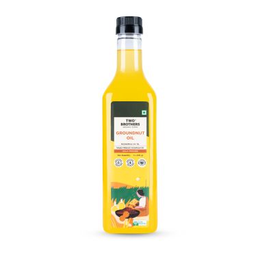 Two Brothers Organic Farms: Groundnut Oil 1 Litre