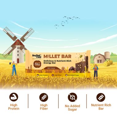 Beyond Food: Millet Bar - Rich Cocoa (Pack of 6)