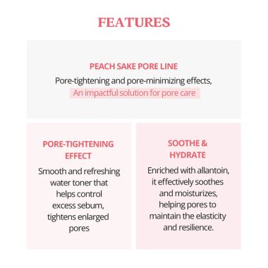 Skinfood: Peach Sake Pore Serum55Ml