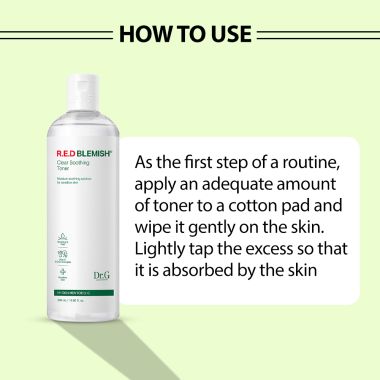 DR.G: R.E.D Blemish Clear Soothing Toner 300ml