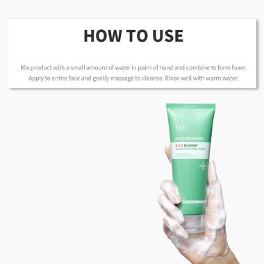 DR.G: Ph Cleansing Red Blemish Clear Soothing Foam 150ml