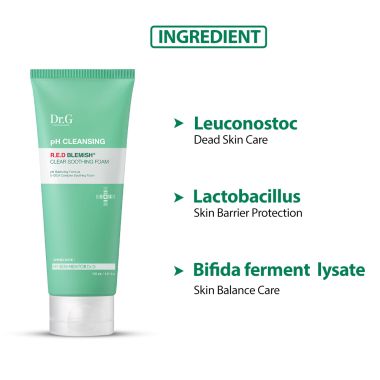 DR.G: Ph Cleansing Red Blemish Clear Soothing Foam 150Ml
