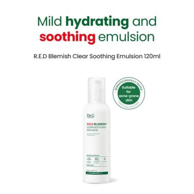 DR.G: R.E.D Blemish Clear Soothing Emulsion 120ml