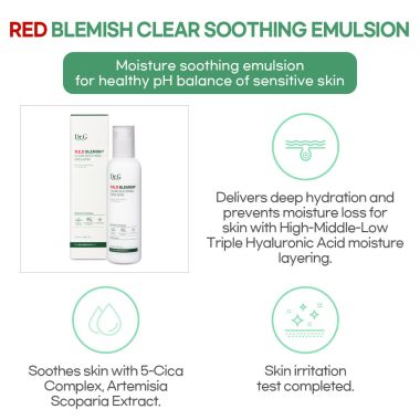 DR.G: R.E.D Blemish Clear Soothing Emulsion 120ml