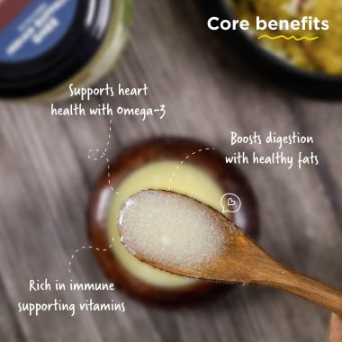 Two Brothers Organic Farms: Organic Buffalo Ghee (1000ml)