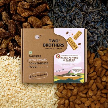 Two Brothers Organic Farms: NutriBars (9 Energy Bars, 300G)