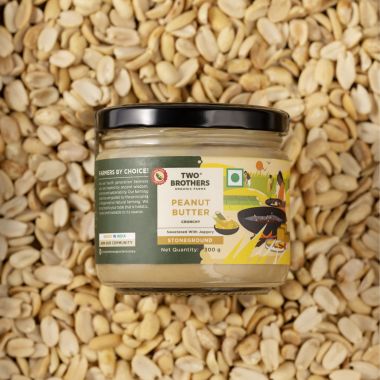 Two Brothers Organic Farms: Peanut Butter Crunchy (500 grams)
