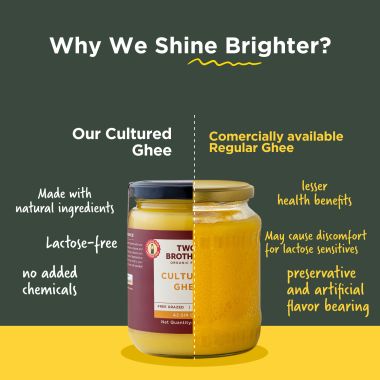Two Brothers Organic Farms: A2 Ghee (1000 Ml)