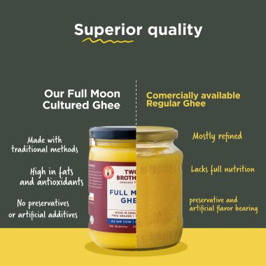 Two Brothers Organic Farms: A2 Ghee (250 Ml)