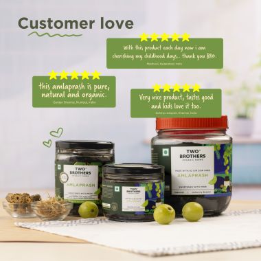 Two Brothers Organic Farms: Amlaprash (500Gm)