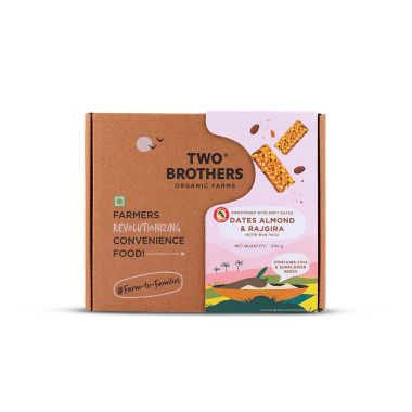 Two Brothers Organic Farms: NutriBars (9 Energy Bars, 300G)